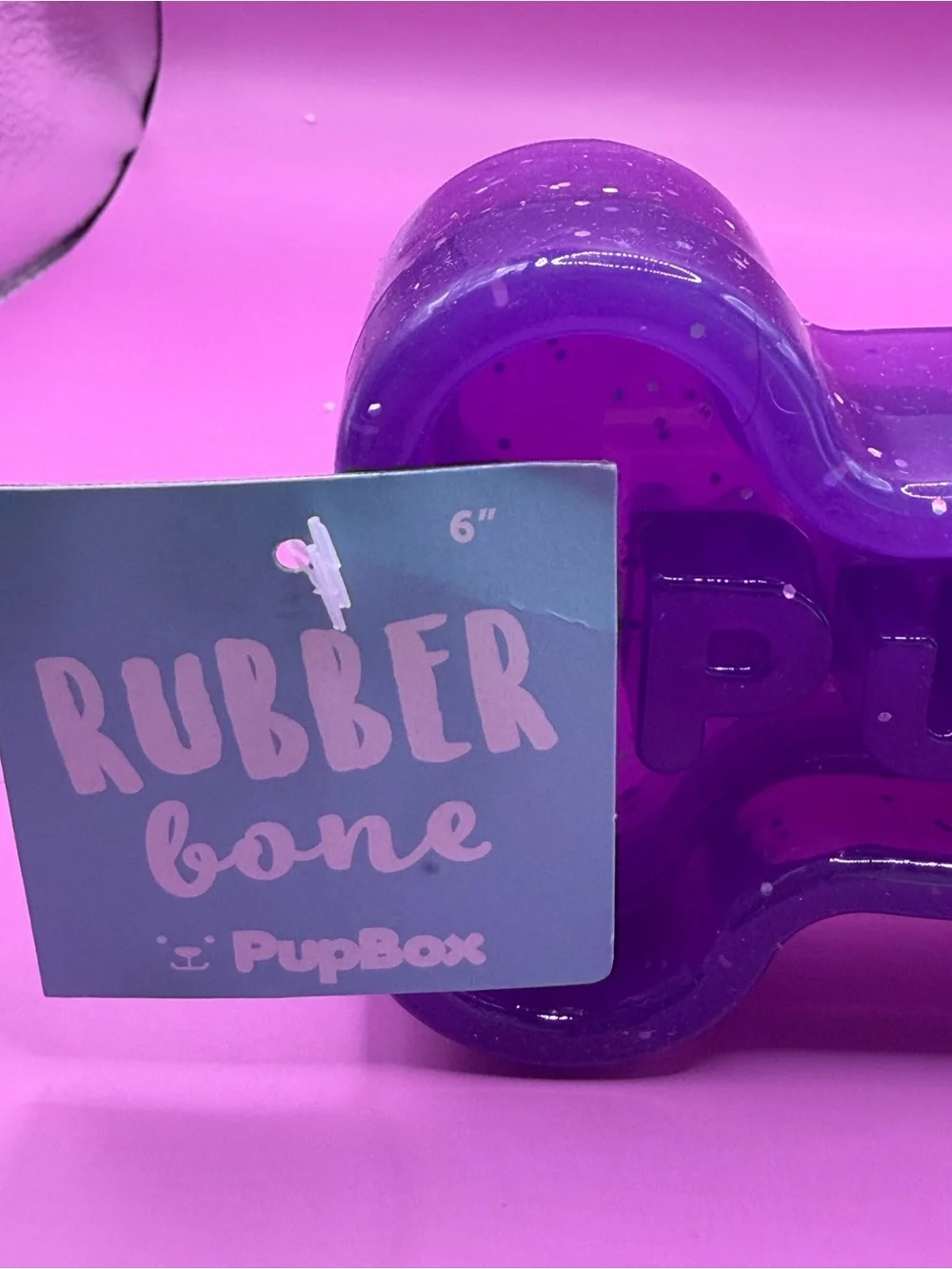PupBox Large TPR Bone NWT